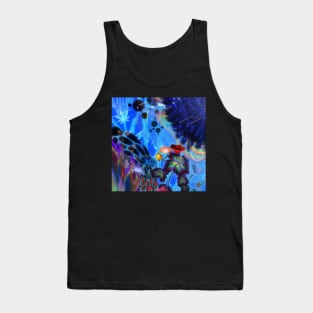 trip psychedelic dmt acid mental tripping Tank Top